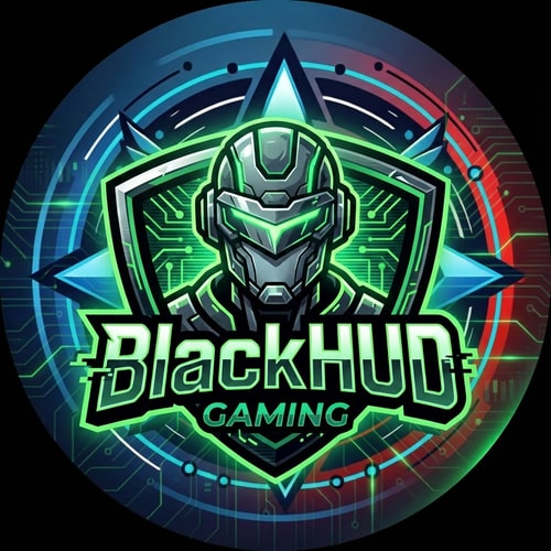 AI Design for MIX AND CREATE A DIFFERENT LOGO FOR YOUTUBE GAMING CHANNEL 'BlackHUD'