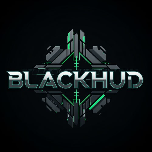 AI Design for CREATE A UNQIUE STYLE LOGO FOR YOUTUBE GAMING CHANNEL 'BlackHUD'