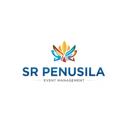 AI Design for cerate a logo with name sri  penusila event management