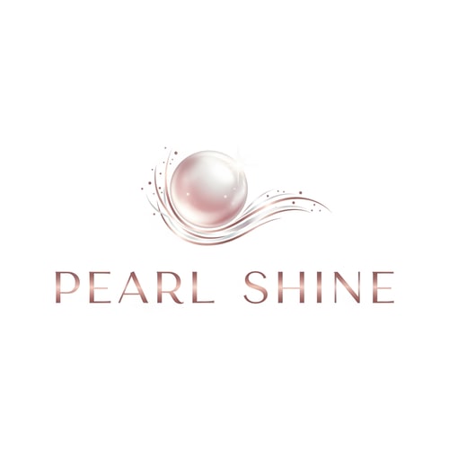 AI Design for Pearl shine beauty salon logo