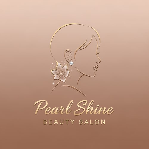 AI Design for Pearl shine beauty salon logo
simple only women , cut , face beaut , flower