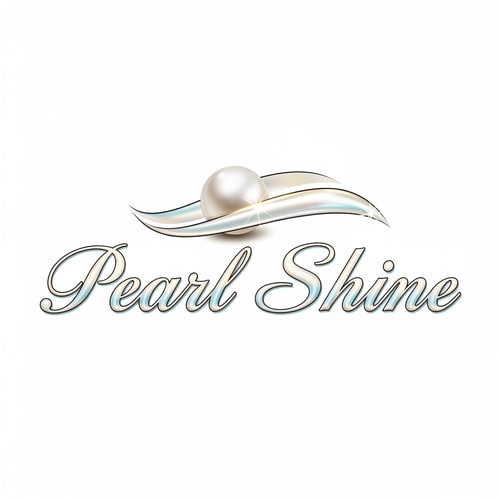 AI Design for create logo for the name Pearl Shine