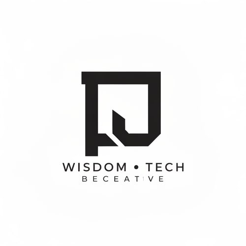 AI Design for a logo with the letter ק its mixed with wisdom and tech be creative