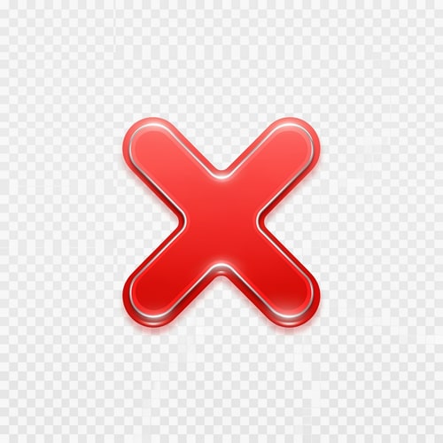 AI Design for make a videogame close button dont put any words just a button make it cartoonish but slightly cool modern looking with a transparent background