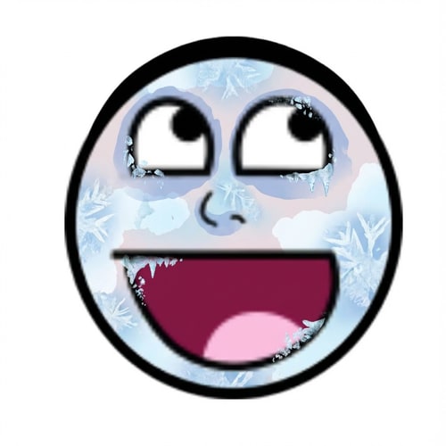 AI Design for make the face look like it has frostbite and change absolutely nothing else