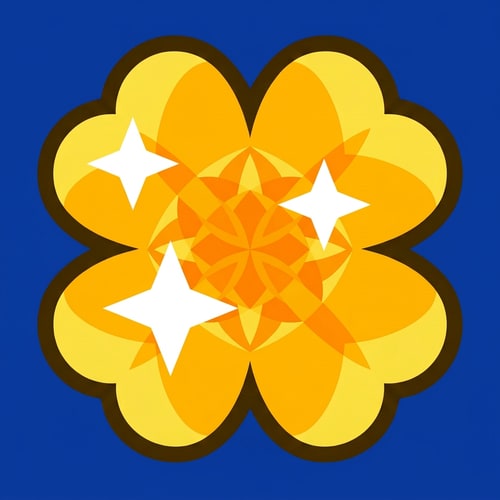 AI Design for swap this purple clover with this gold clover DO NOT CHANGE ANYTHING ELSE