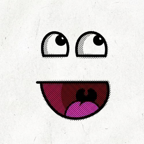 AI Design for make this face look comic book style whilst keeping the standard art style and changing absolutely nothing else. add/remove color if seen as necessary