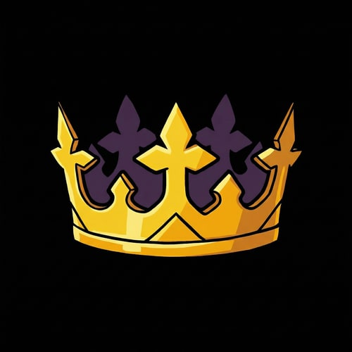 AI Design for make this crown look more bold/cartoonish looking