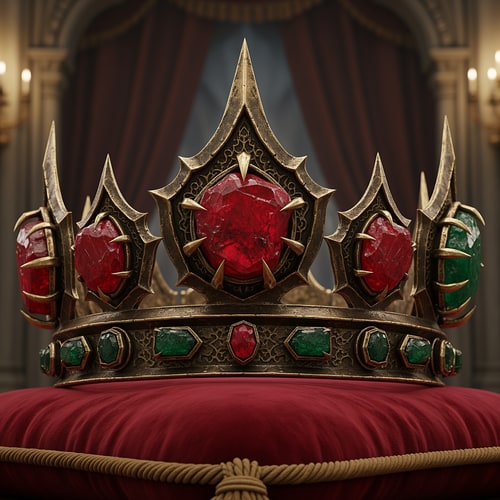AI Design for make this crown look more bold looking
