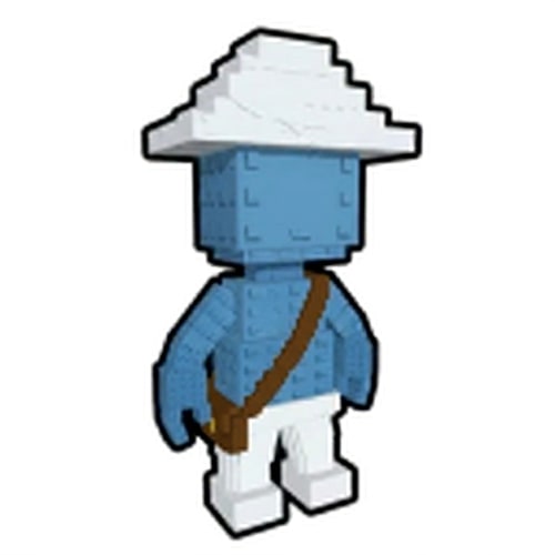 AI Design for make this character face the left, DO NOT CHANGE ANYTHING ELSE