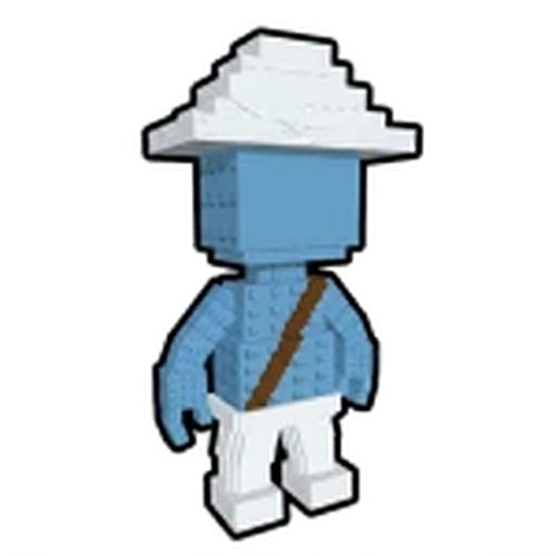 AI Design for make this character face the opposite direction, DO NOT CHANGE ANYTHING ELSE