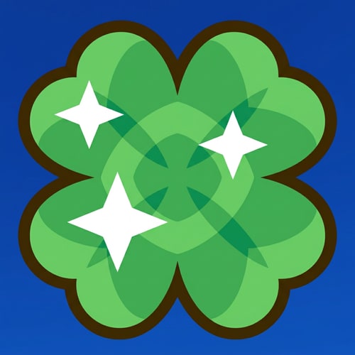 AI Design for change this clover color to green do not alter anything else do not change shape or size/ do a simple color swap. make it this color green:
