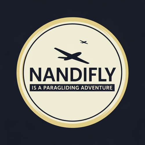 AI Design for NANDIfly  IS A PARAGLIDING ADVENTURE logo