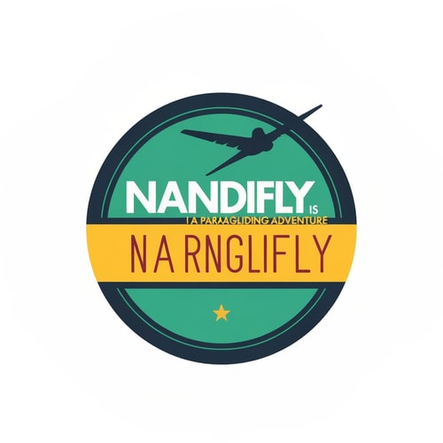AI Design for NANDIfly  IS A PARAGLIDING ADVENTURE logo