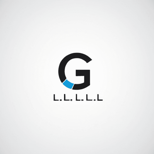 AI Design for A combination of the letters G and L