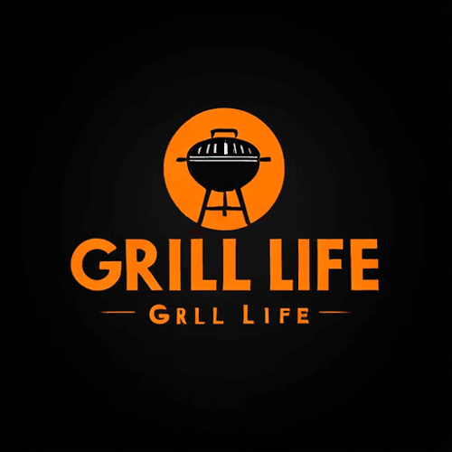 AI Design for Grill Life text 