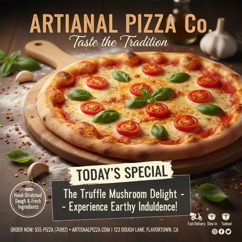 AI Design for You design me different types of restaurant posters. The posters must be unique. I will give these designs to the client.