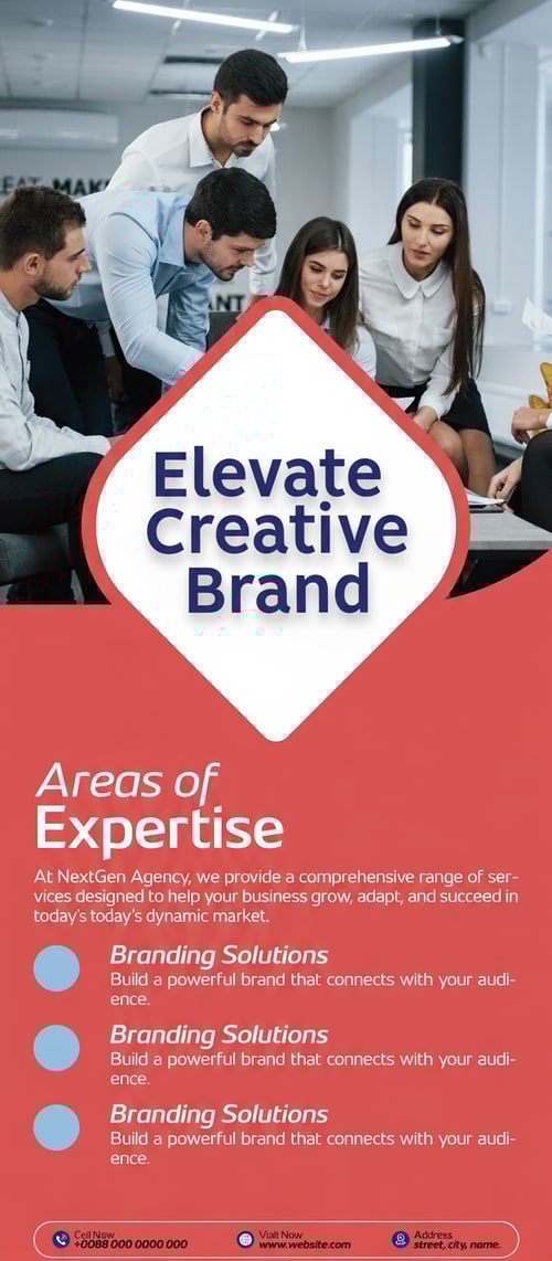 AI Design for Generate Headline for Rollup design .Please give me a new and better design based on this design with detailed description.