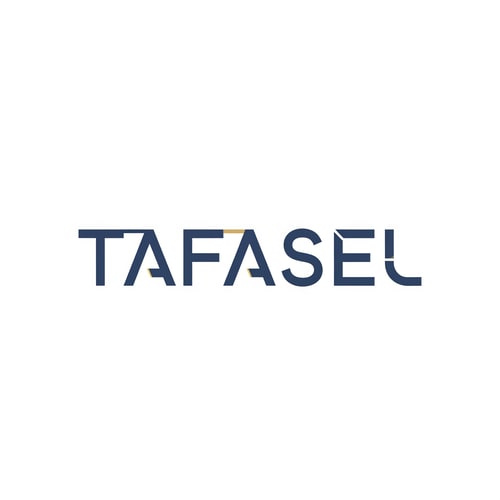 AI Design for Design a premium, minimalist wordmark logo for a general contracting company named “TAFASEL” (Arabic meaning: "Details").

Core Concept:
The logo must visually represent precision, craftsmanship, and attention to detail — where small, well-designed elements form a strong and complete structure.

Design Approach:
- Use only the word “TAFASEL” as the logo (no icons or extra symbols)
- Integrate subtle micro-details into the letterforms (cuts, splits, or alignment shifts) to reflect construction precision and engineering accuracy
- Focus on the first letter “T” by giving it a refined structural identity inspired by beams, joints, or architectural balance
- The modification must be intelligent, minimal, and seamlessly integrated

Style:
- Minimalist, geometric, and highly professional
- Slight futuristic touch without losing corporate seriousness
- Inspired by architecture, engineering systems, and modular construction
- Clean, sharp edges with precise spacing and alignment

Typography:
- Custom geometric sans-serif style
- Slightly bold with engineered proportions
- Letters should feel constructed, not decorated
- Consider subtle segmentation in some letters to reflect “details”

Color Direction:
- Use deep, rich, non-light colors such as:
  - Dark navy
  - Graphite black
  - Deep steel blue
- Optional: very subtle refined accent (muted gold or dark cyan)
- Avoid bright or soft colors

Background:
- Pure white background only

Output:
- Centered composition
- Flat vector style (no mockups, no shadows, no heavy gradients)
- Extremely clean and scalable
- High resolution

Mood & Message:
- Precision
- Control
- Quality in every detail
- Quiet confidence and technical excellence