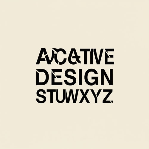 AI Design for Modern typographic logo for a creative design studio,
custom sans-serif lettering with subtle personality,
bold yet minimal typography,
letters slightly modified for uniqueness,
black typography on light beige background,
Swiss and editorial design influence,
clean, flat, vector logo,
strong spacing and rhythm,
professional and contemporary feeling,
no icons, no illustrations,
logo suitable for branding, fashion, and digital products