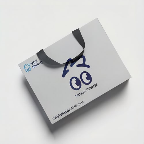 AI Design for убери текст. и сделай мокап синим как в брендинге