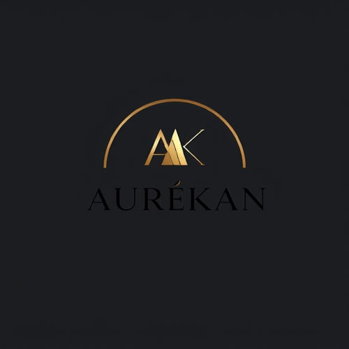 AI Design for Create a high-end luxury logo for a premium fragrance brand named “AURÍKAN”.The logo should reflect the sophistication and timeless elegance of global perfume houses like Dior, Chanel, and Tom Ford — minimal, iconic, refined, and powerful.Design a distinctive emblem using a partial circular frame (not a full circle) — such as an open arc, broken ring, or incomplete halo — symbolizing exclusivity and duality. The circle should feel balanced and artistic, not decorative.Inside or integrated with the arc, create a refined monogram combining the letters “A” and “K” in a modern serif or high-fashion typography style. The brand name “AURÍKAN” should appear in elegant uppercase lettering with strong spacing and a luxurious serif font. Emphasize the accented “Í” subtly for uniqueness.Style direction:– Minimal yet bold– Symmetrical and well-balanced– Clean vector logo– Timeless luxury aesthetic– Suitable for perfume bottle engraving and packaging embossingColor palette options:Black and metallic goldDeep charcoal and champagne goldRich purple and rose goldThe logo should look premium, iconic, and globally recognizable.Deliver on a clean background and also show a mockup version on a perfume bottle label.Ultra high resolution, sharp lines, luxury branding presentation.