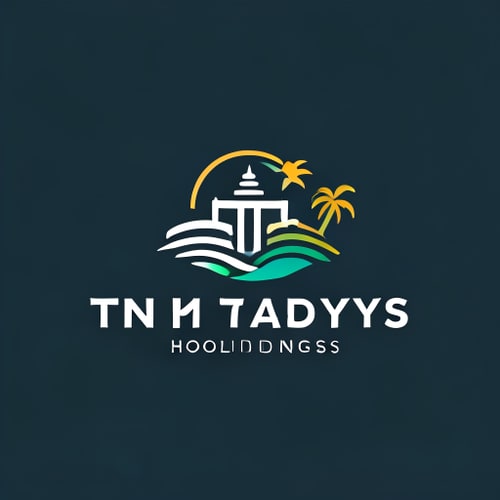 AI Design for Design a professional combination mark logo for TN 31 Holidays, a travel and tourism company from Tamil Nadu. The logo should balance modern professionalism with a sense of adventure and cultural identity.Elements to consider:A clean, minimal symbol or icon that reflects travel, holidays, and exploration (like a Bus, Cars, palm tree, sun, or road).Subtle inspiration from Tamil Nadu culture or heritage (temple tower silhouette, waves, coconut trees, hills).Professional typography for “TN 31 Holidays” in bold, modern Long Fonts.Use a color palette that feels vibrant yet trustworthy (blue, orange, green, or earthy tones).Ensure scalability: must look clear on websites, social media, print, and merchandise.Style: Clean, modern, minimal, with a balance of corporate and friendly travel vibes.