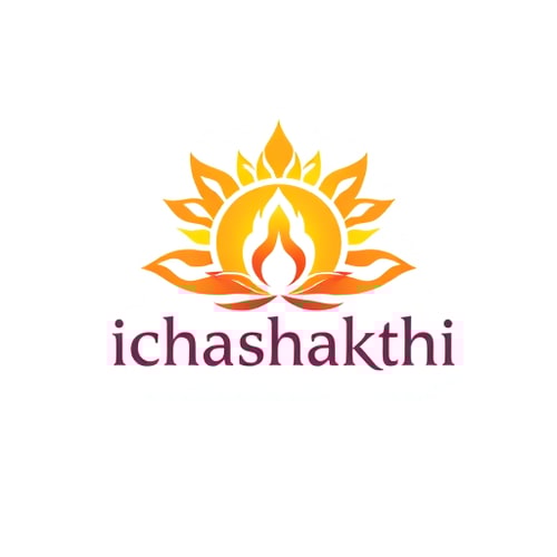 AI Design for generate a logo for ichashakthi a concept of spirituality