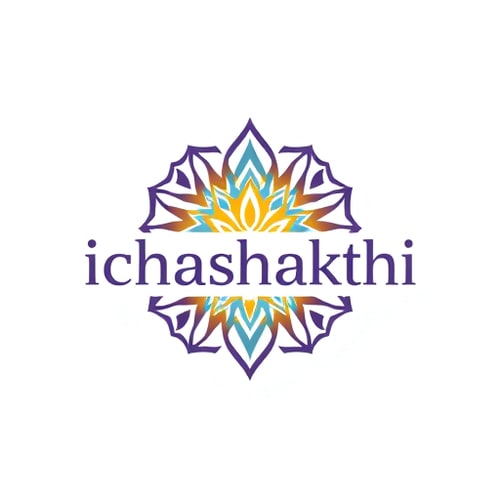 AI Design for generate a logo for ichashakthi a concept of spirituality