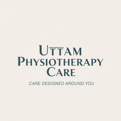 AI Design for Create an ultra-premium wordmark logo for Uttam Physiotherapy Care using elegant typography, wide spacing, and minimal color usage.
Tagline “Care Designed Around You” in small caps or light italic style below the name.
Clean medical branding, sophisticated, understated, and confident.