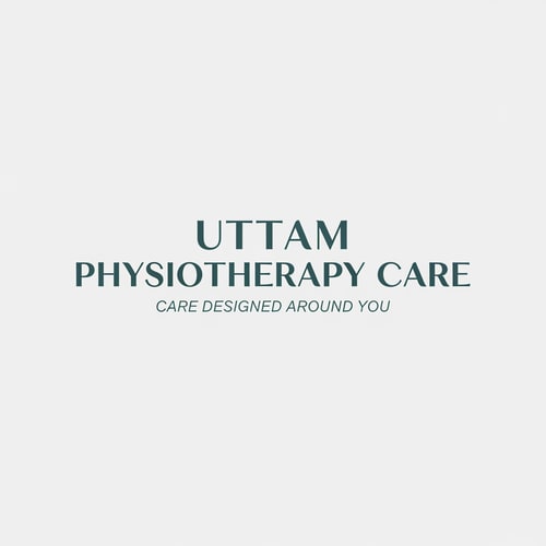 AI Design for Create an ultra-premium wordmark logo for Uttam Physiotherapy Care using elegant typography, wide spacing, and minimal color usage.
Tagline “Care Designed Around You” in small caps or light italic style below the name.
Clean medical branding, sophisticated, understated, and confident.