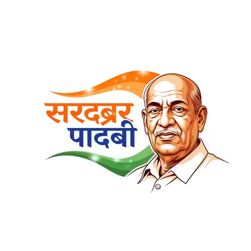 AI Design for Create a premium vector logo for a cultural yatra event named "सरदार रथयात्रा".
Design style:
Festive Indian yatra theme, energetic and traditional but modern branding style.
Main highlight:
A detailed vector portrait of Sardar Vallabhbhai Patel on the right side, similar to the reference image, respectful and iconic look.
Color palette strictly:
Primary color: #ff9c53
Secondary color: #77a76a
Use smooth gradients and elegant highlights.
Important elements:
- Keep the exact Hindi text: "सरदार रथयात्रा"
- Tagline below in banner: "सरदार आपके द्वार"
- Remove the chariot (rath) icon completely
- Add subtle yatra / festival elements like:
saffron flags, traditional Indian decorative shapes, festive patterns, spiritual journey feeling
- Clean modern vector logo design
- Balanced composition
- Professional branding
- Transparent or light background
- Ultra high resolution, print ready
Style:
Indian festival branding logo, vector illustration, modern + traditional, elegant, professional logo design.