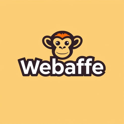 AI Design for make a Webaffe typography logo Webaffe” means “Web + Monkey”
• Webaffe is an international big player web agency. :