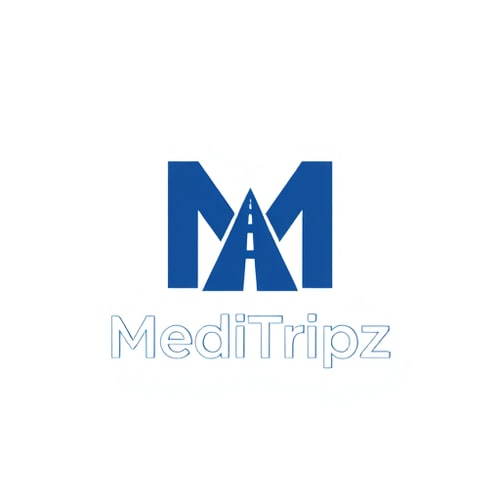 AI Design for Concept: A bold M with a runway strip running through its center — the runway also doubles as a heartbeat line.
Symbolism: The journey of health begins with MediTripz.
Style: Flat logo, clean geometry, balanced typography.
Mood: Premium, corporate, trustworthy.