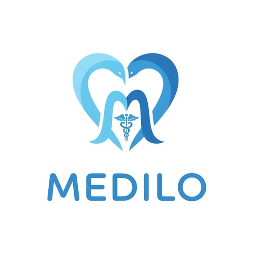 AI Design for create logo for medical perpose name is medilo