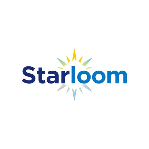 AI Design for create starloom text logo