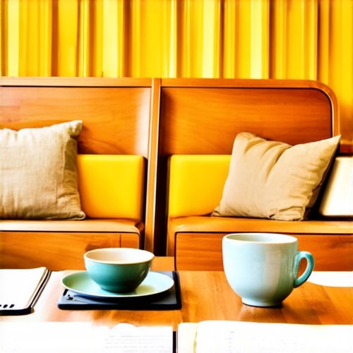 AI Design for wooden table