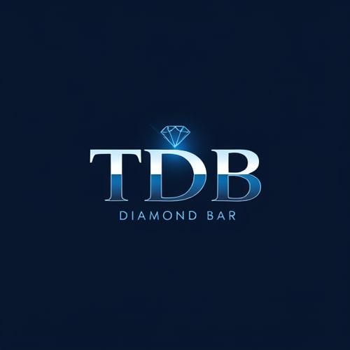 AI Design for The Diamond Bar Logo Mix the TDB Word Add diamond in this more creative