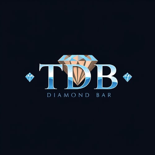 AI Design for The Diamond Bar Logo Mix the TDB Word Add diamond in this more creative