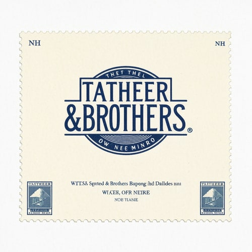 AI Design for MNH TATHEER &BROTHERS LOGO