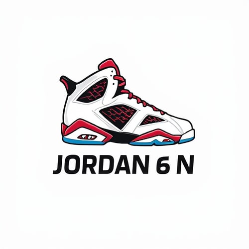 AI Design for design a nike jordan 6 sneaker logo