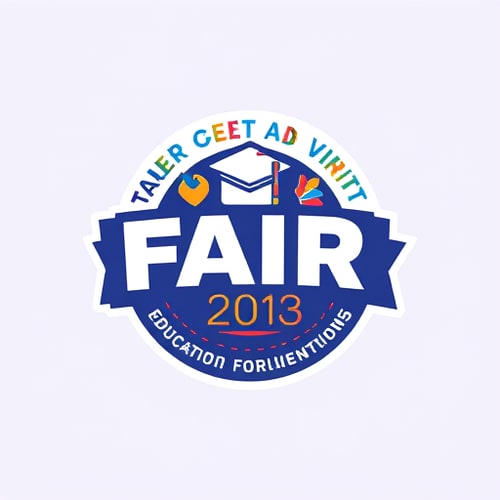 AI Design for website banner for education fair