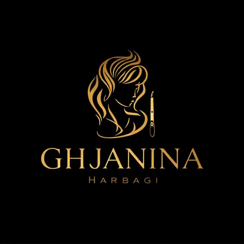 AI Design for GH Gianina Harabagii LOGO FOR hairdressing