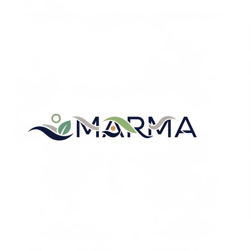 AI Design for create a logo for marma word brand
