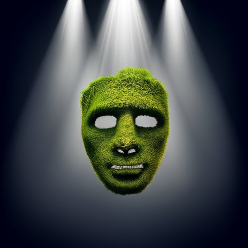 AI Design for fill the masked area naturally