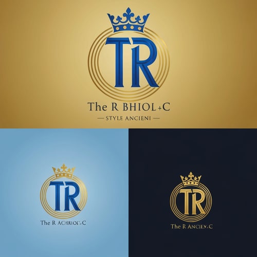AI Design for Design a distinc buil“T, whi“The R
The logoregal, ancient aesthetic — stimeless, noble,, yetclean and adaptable for modern media.

Design requir

Use a rich royal blue (#00008 c

Incorporate gold,gold c tabove, behind, or inte the

The overall look must feel royal, powerful, and — a mhonor, legacy, and divine authori

The TR shelegant and b,ancient royal typography or engraved sym

Optionally include the text “ inclassic serif or ancient-style font tha

Keep the composition balanc

Deliver in ve andhigh-resolution PNG with transparent

Include light and dark background ver rt-shirt printing and

Style
Ancien