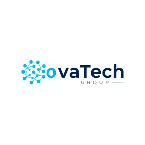 AI Design for 🌐 Tech Group Logo BriefBrand Name: NovaTech Group(“Nova” মানে নতুন/উজ্জ্বল তারা, “Tech” মানে প্রযুক্তি, আর “Group” মানে একসাথে কাজ করা — পুরো নামটি বোঝাবে এটি একটি শক্তিশালী টেকনোলজি গ্রুপ কোম্পানি)Slogan: “Together Towards Innovation.”🖌️ Logo Style (AI টুলের জন্য)Style: Modern, Minimalist, Corporate, and Professional.Colors:Must look sharp in full black and full white versions.Can also include tech-inspired colors (blue, teal, or gradient tones) for a more vibrant look.Icon:Abstract symbol that represents unity + technology + growth (e.g., interconnected nodes, digital globe, geometric shapes forming a network).The icon should clearly express that this is a group/company working in the technology field.Specialty:The logo must be highly versatile and easily recognizable across all mediums (websites, social media, office signboards, business cards).It should look professional, trustworthy, and instantly give the impression of a tech-focused group company.Text Placement:Icon above or beside the text.Brand Name: NovaTech GroupSlogan: “Together Towards Innovation.”
