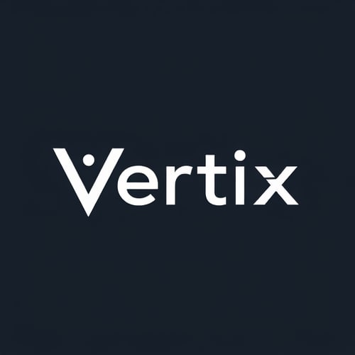 AI Design for Net Vertix Technologies i want logo in white color