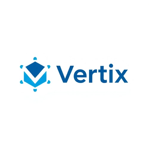 AI Design for Net Vertix Technologies i want logo in white color