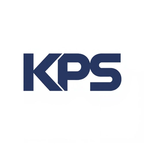 AI Design for create a logo with K , P , S LETTERS